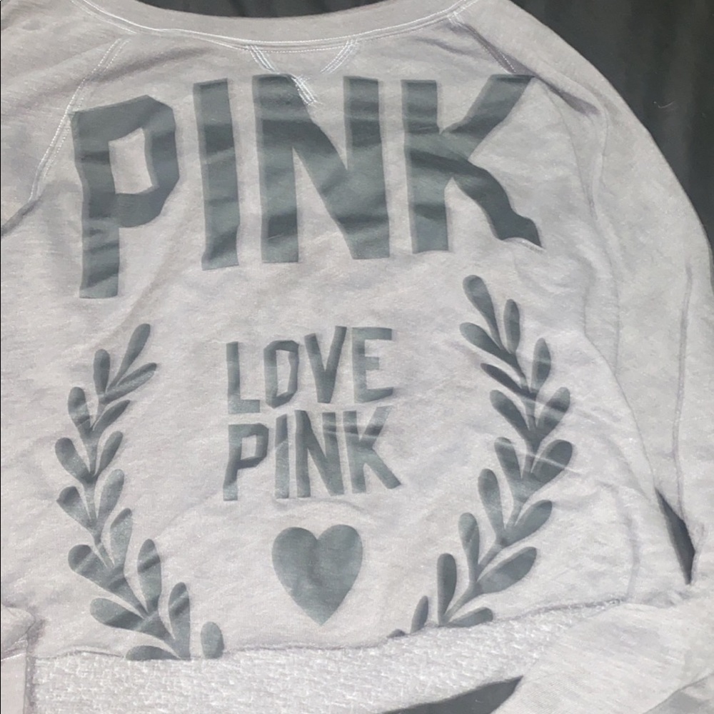 Pink crop top
